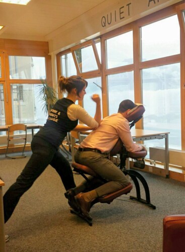 massage au travail