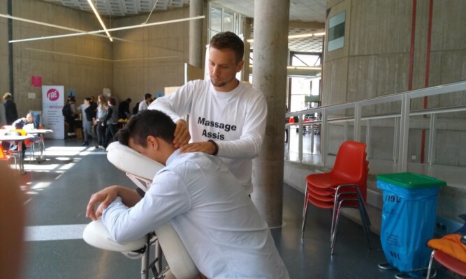 massage en événement