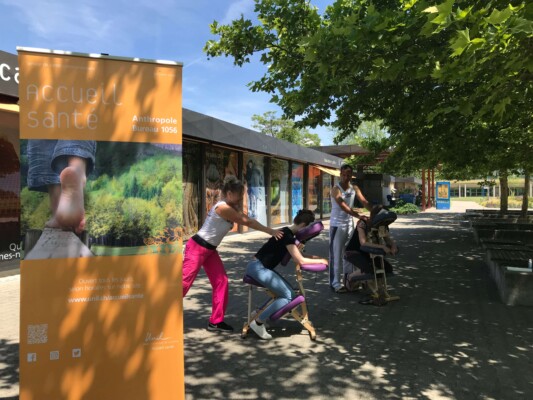 massage en plein air
